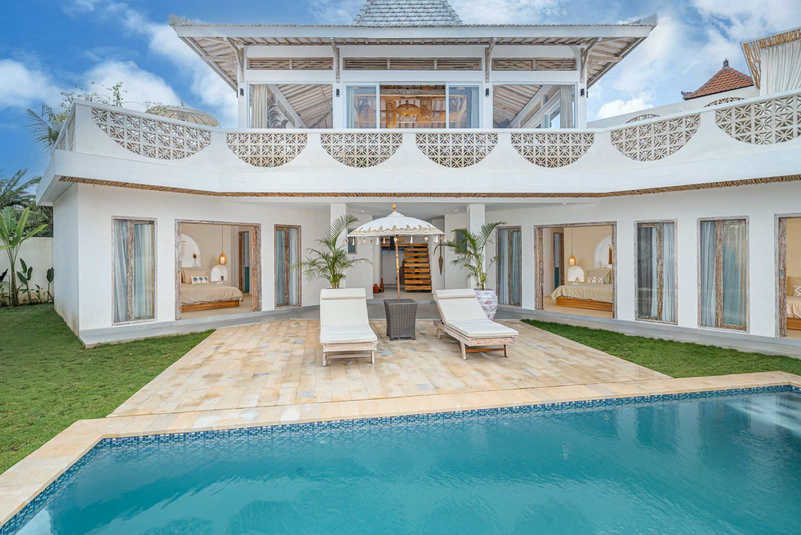 Villa Familiar Leasehold de 4 Dormitorios en Kaba Kaba con Vistas al Arrozal y al Volcán — imagen 10