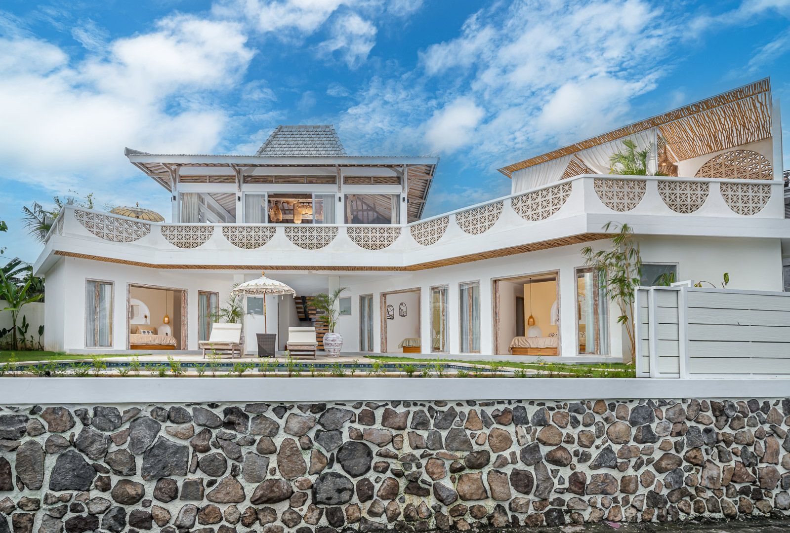 Villa Familiar Leasehold de 4 Dormitorios en Kaba Kaba con Vistas al Arrozal y al Volcán — imagen 23
