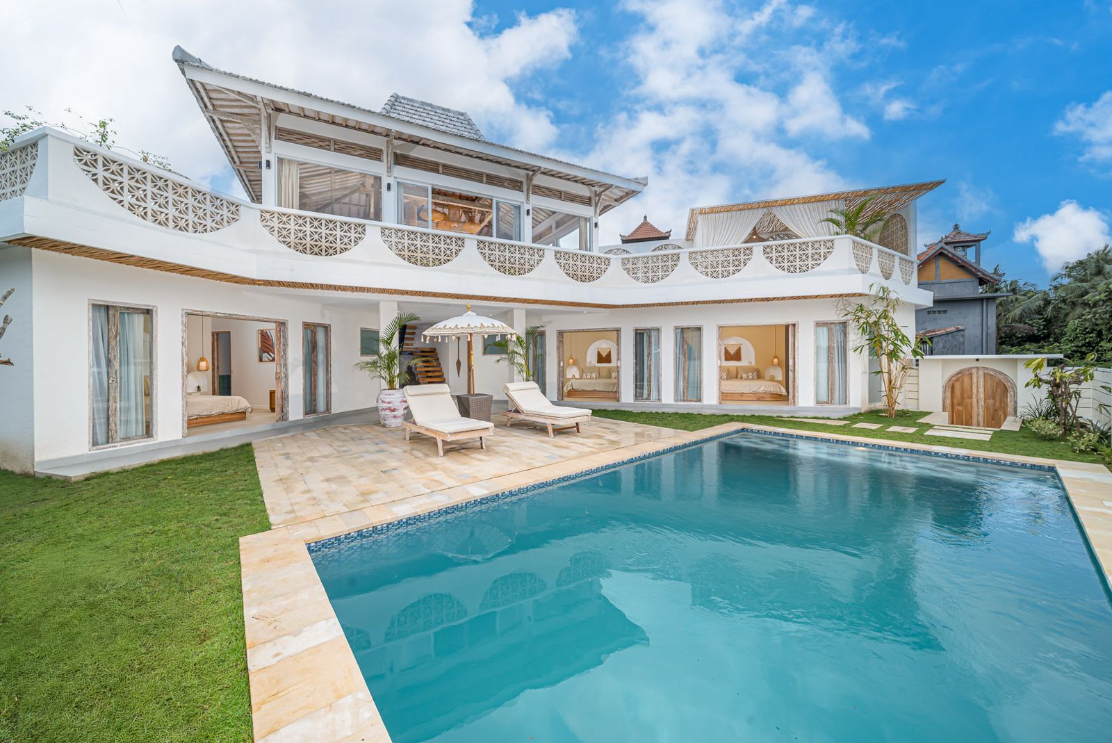 Villa Familiar Leasehold de 4 Dormitorios en Kaba Kaba con Vistas al Arrozal y al Volcán — imagen 25