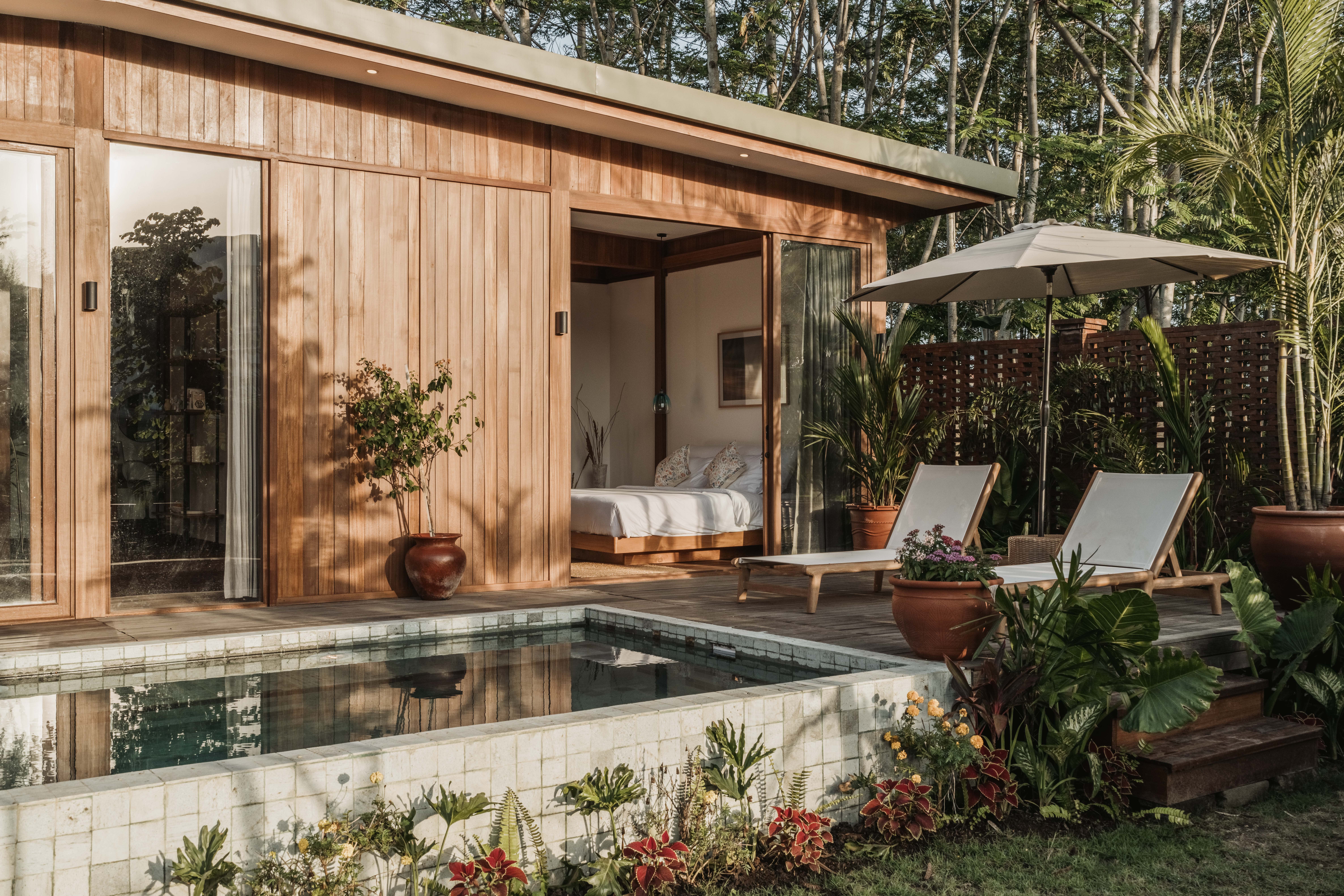 Villa Leasehold de Madera Moderna en Buduk, Canggu — imagen 22