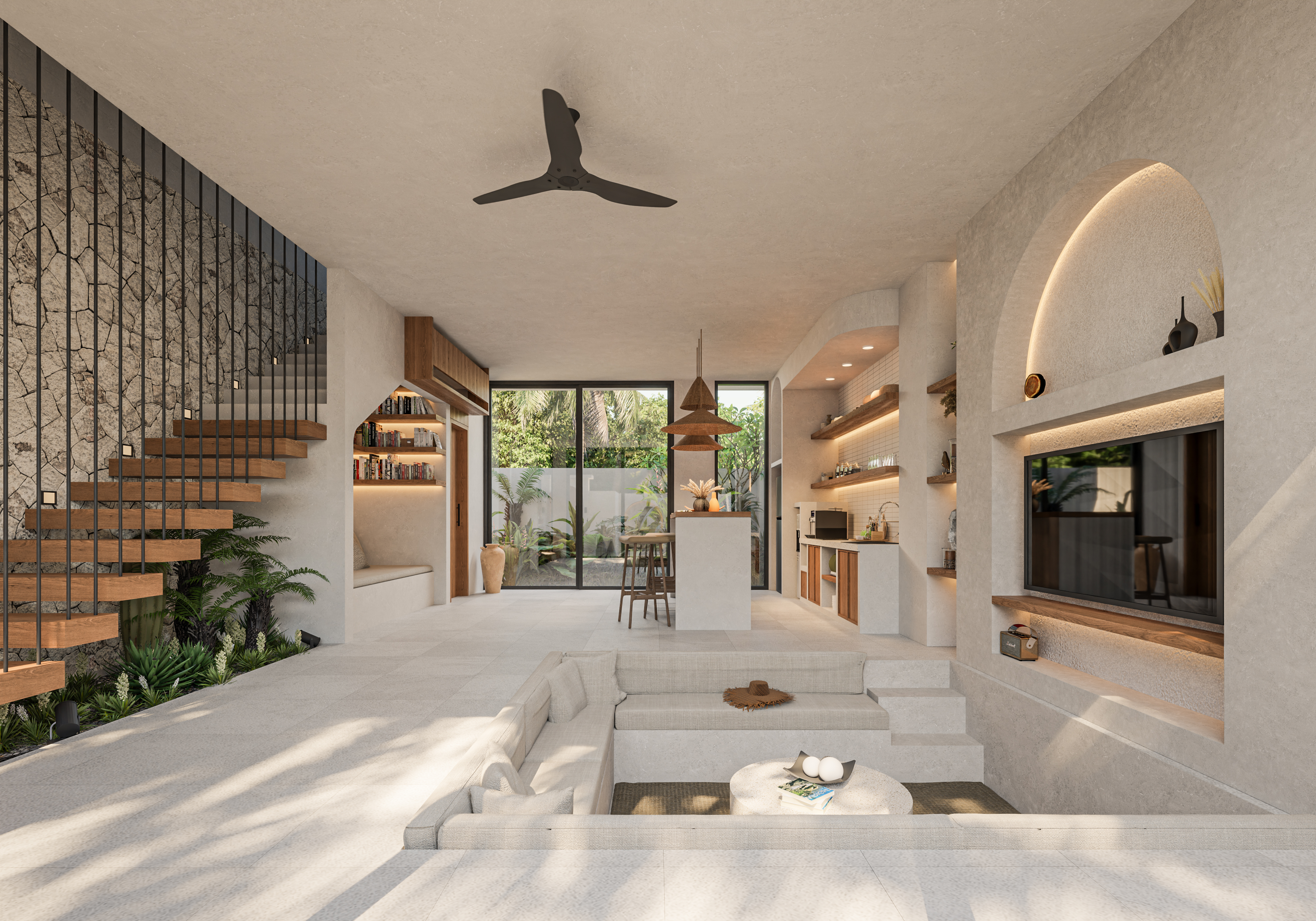 Villa Leasehold de 1 Dormitorio Cerca de Bingin Beach — imagen 9