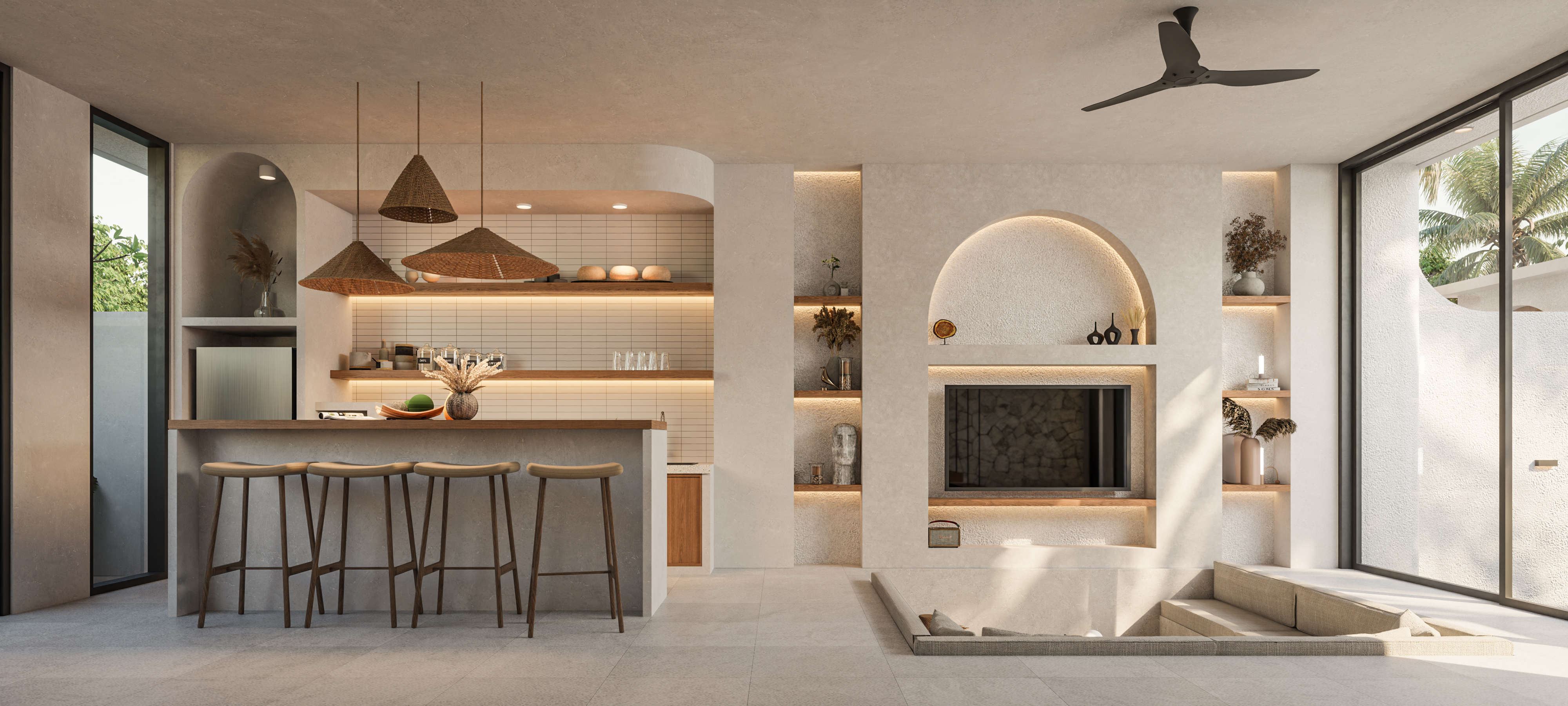 Villa Leasehold de 1 Dormitorio Cerca de Bingin Beach — imagen 10