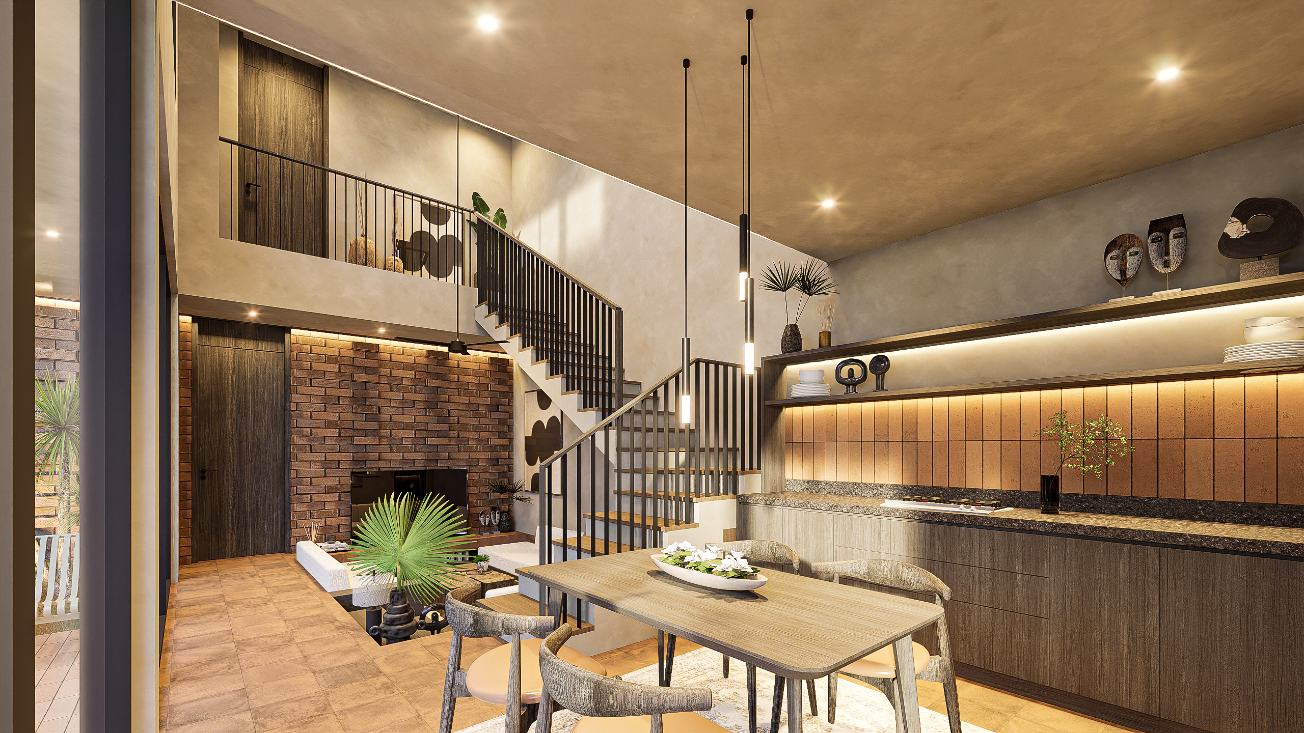 Únicas Villas de Estilo Terracota en Kedungu — imagen 7