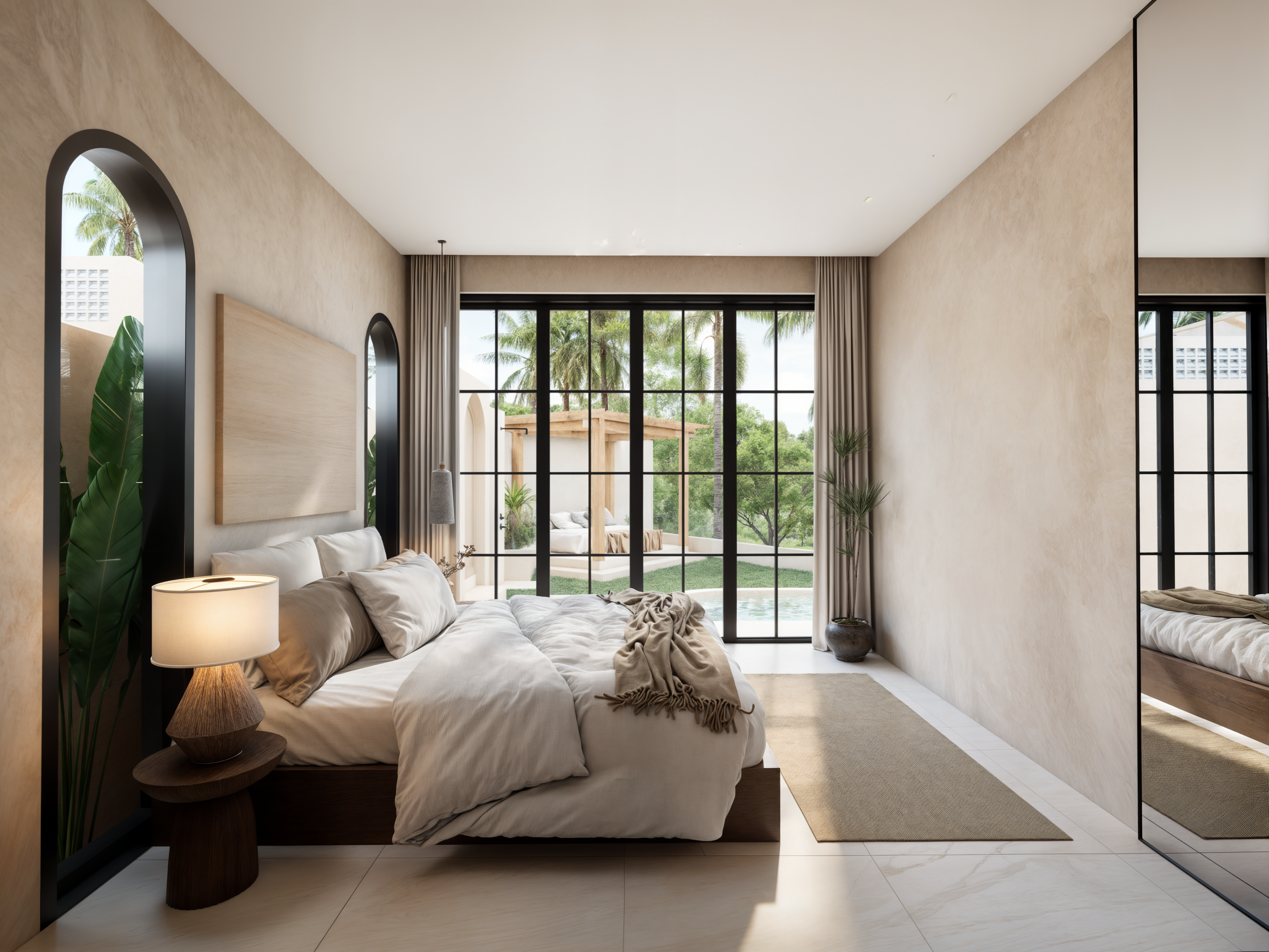 Villa Mediterránea de Selva de 3 Dormitorios con Doble Piscina Privada — imagen 5