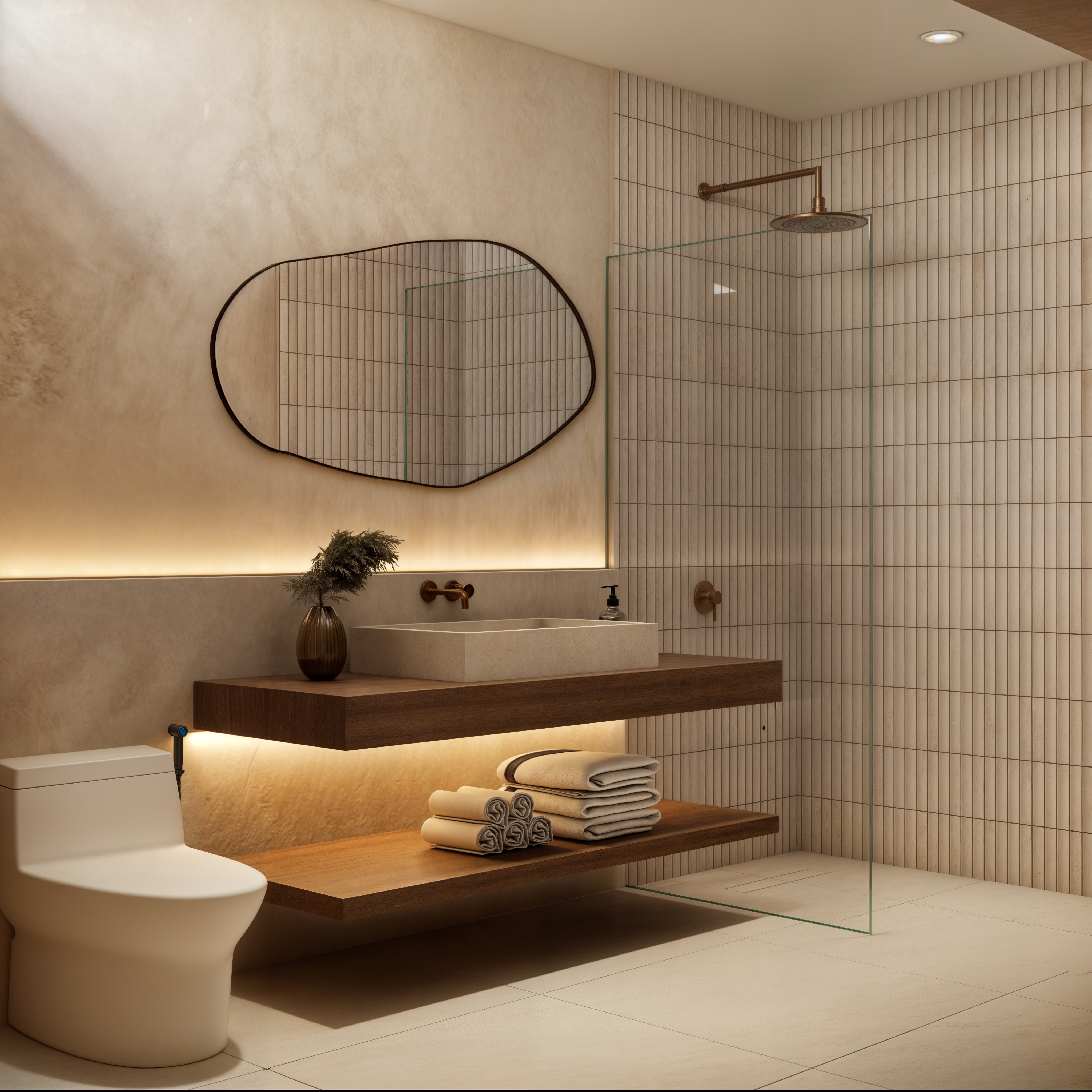 Villa Mediterránea de Selva de 3 Dormitorios con Doble Piscina Privada — imagen 21