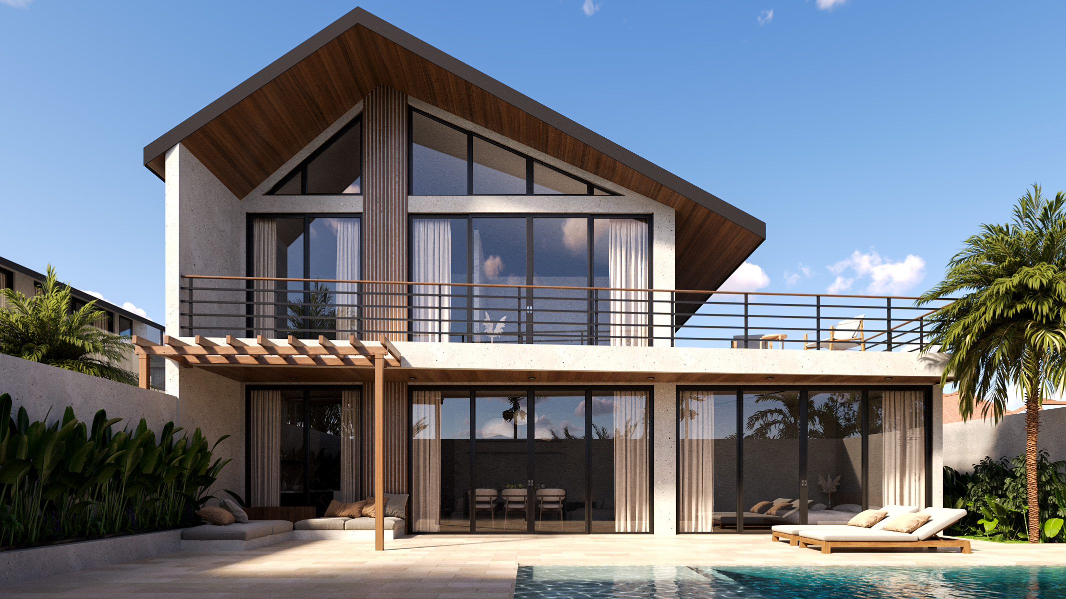 Lujosa Villa Leasehold de 3 Dormitorios a Orillas del Río en Ubud — imagen 3