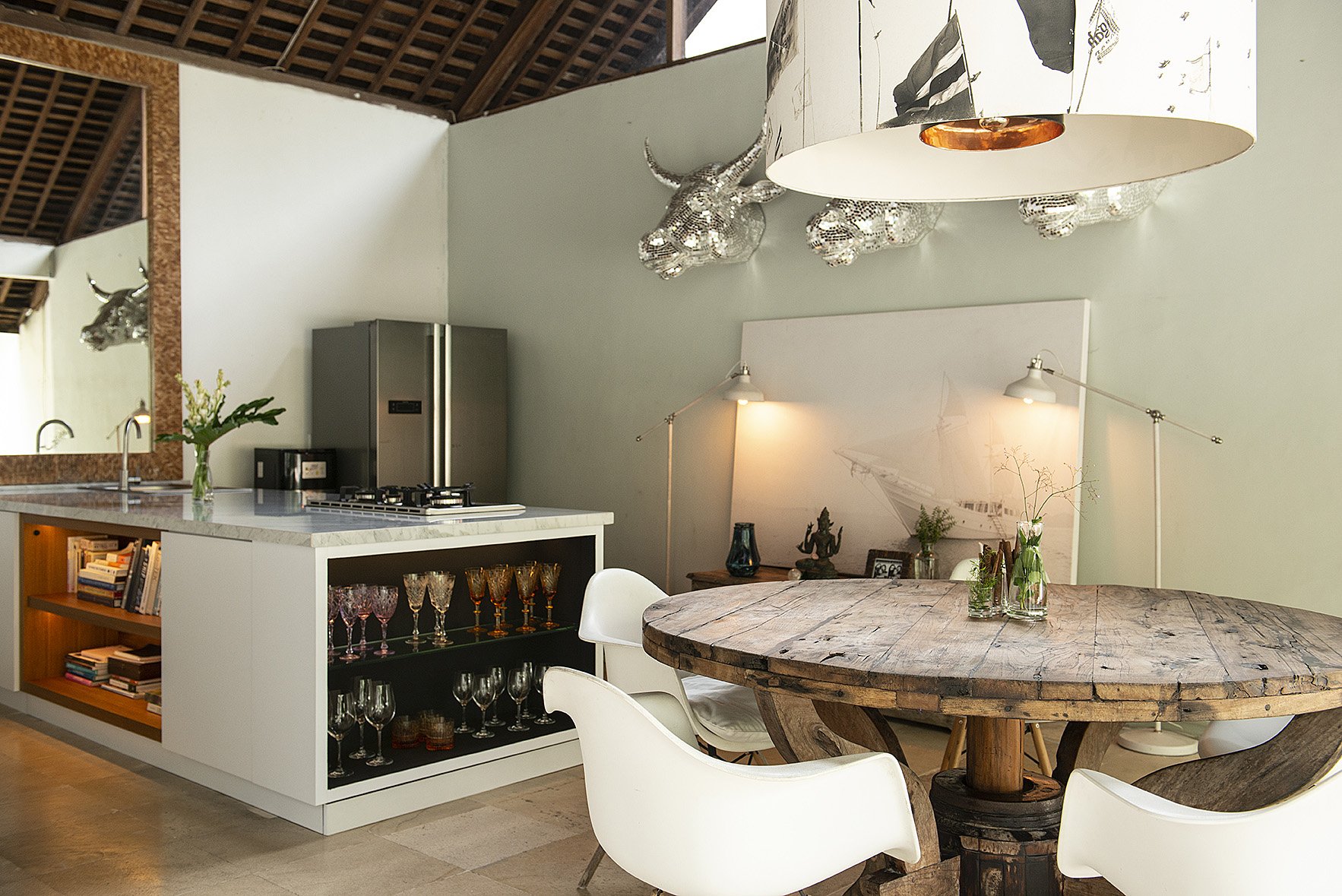 Refugio Tranquilo a Orillas del Río: Tres Villas en el Corazón de Canggu — imagen 18