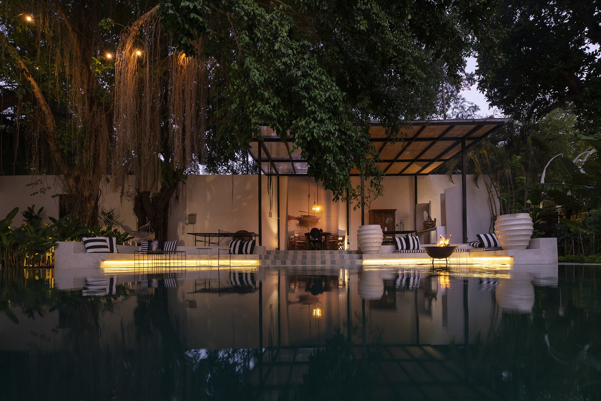 Refugio Tranquilo a Orillas del Río: Tres Villas en el Corazón de Canggu — imagen 36