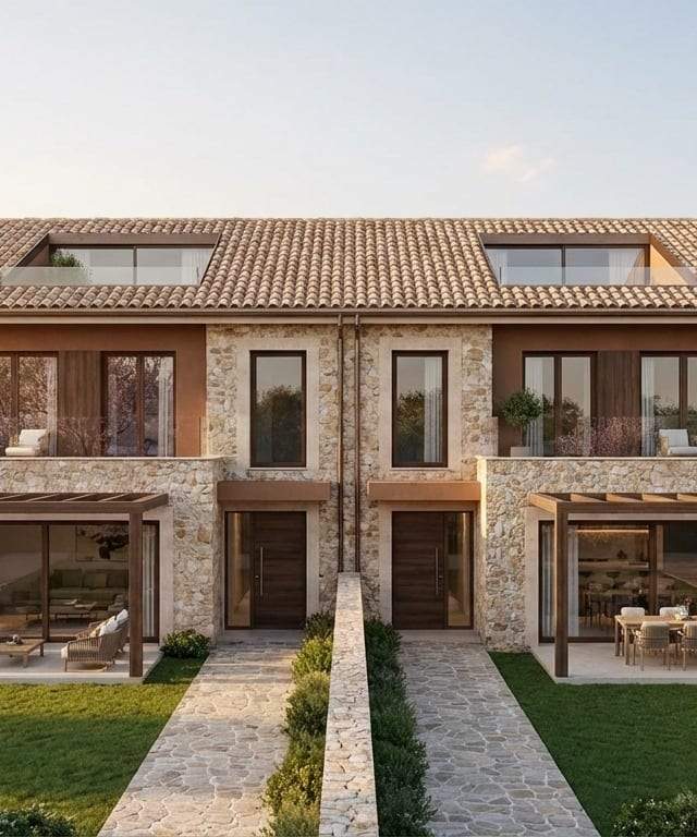 TERRENO EN VENTA EL MALLORCA CON PROYECTO PARA DOS VIVIENDAS