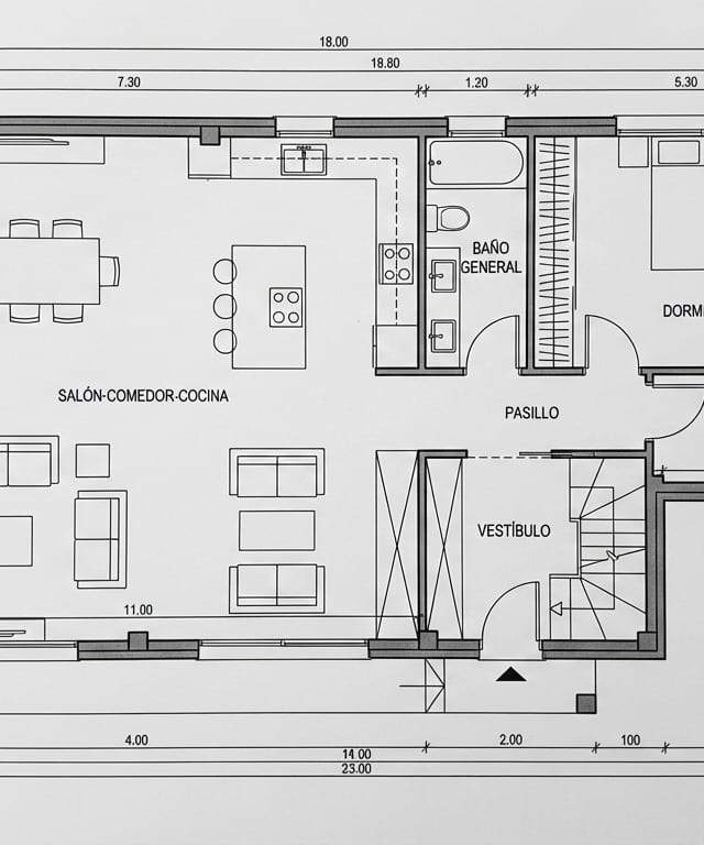 TERRENO EN VENTA EL MALLORCA CON PROYECTO PARA DOS VIVIENDAS — imagen 5