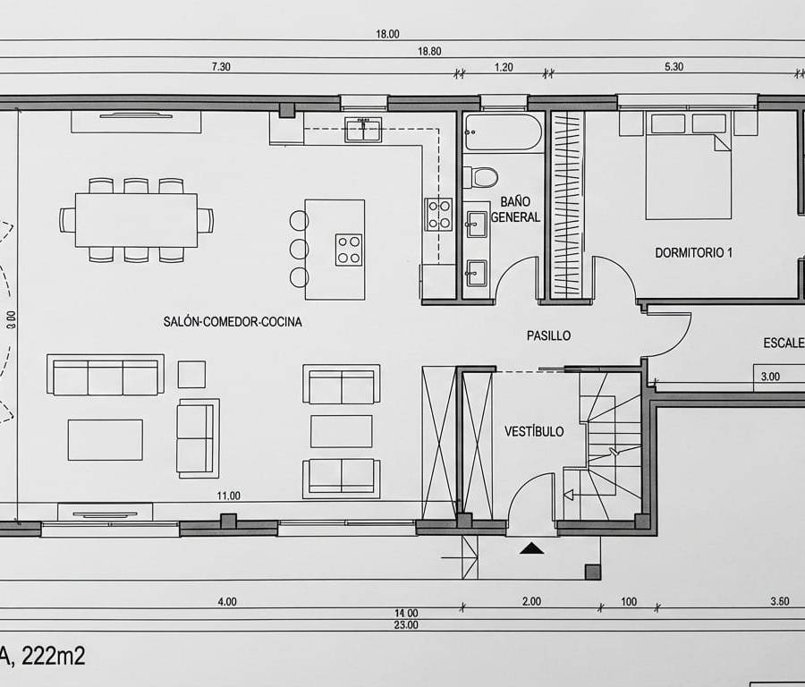 TERRENO EN VENTA EL MALLORCA CON PROYECTO PARA DOS VIVIENDAS — imagen 5