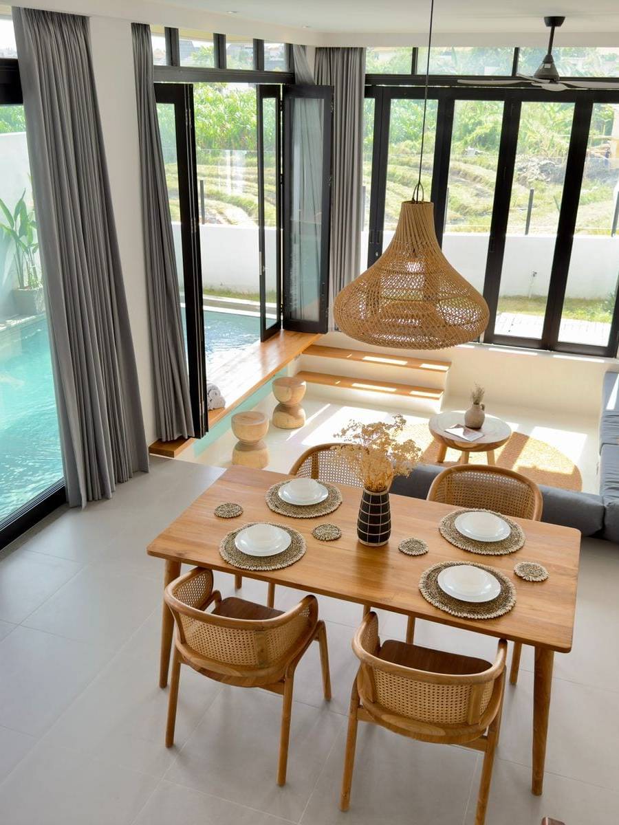 Villa moderna de 3 dormitorios a estrenar con vistas a los arrozales – Canggu, Bali — imagen 7