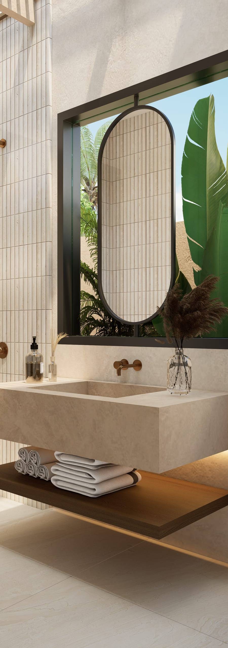 Villa mediterránea de 2 habitaciones en plena selva con doble piscina privada. — imagen 12