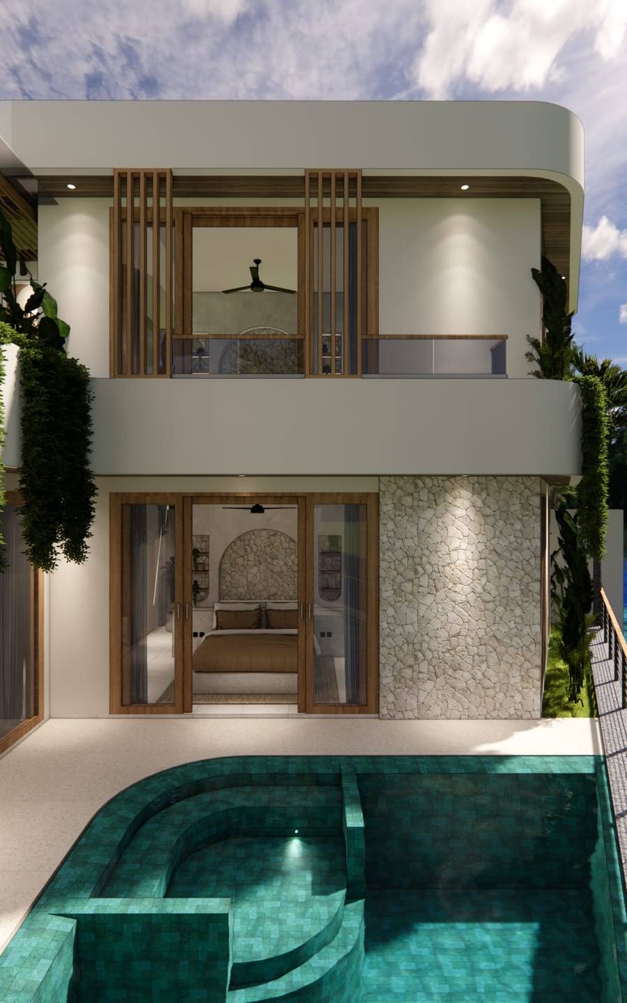 Proyecto de Villas Frente al Río en Umalas: Una Fusión de Elegancia Mediterránea y Tropical — imagen 6