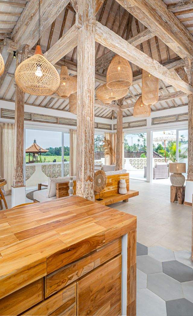 Villa Familiar Leasehold de 4 Dormitorios en Kaba Kaba con Vistas al Arrozal y al Volcán — imagen 2