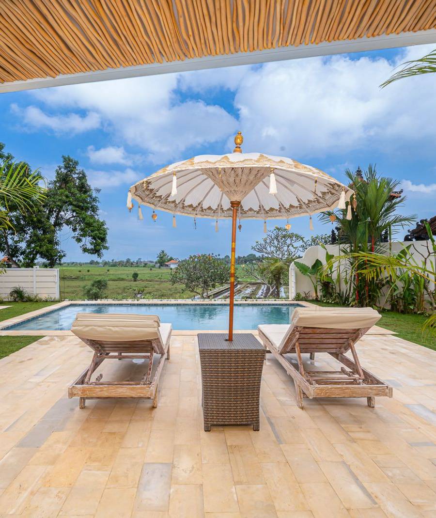 Villa Familiar Leasehold de 4 Dormitorios en Kaba Kaba con Vistas al Arrozal y al Volcán — imagen 6